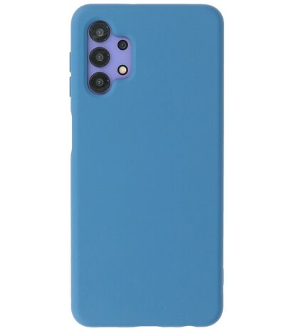 Samsung Galaxy A32 4G Hoesje - Backcover Telefoonhoesje - Blauw