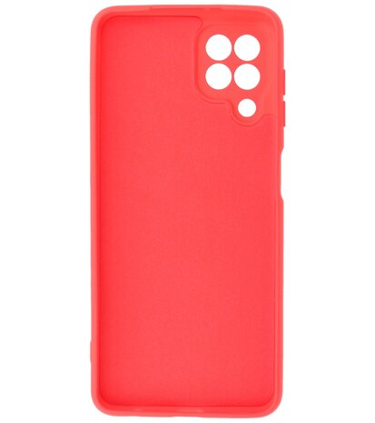 Samsung Galaxy A22 4G Hoesje - Backcover Telefoonhoesje - Rood