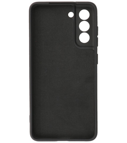 Samsung Galaxy S21 FE Hoesje - Backcover Telefoonhoesje - Zwart