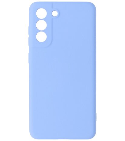 Samsung Galaxy S21 FE Hoesje - Backcover Telefoonhoesje - Paars