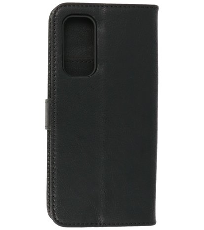 OnePlus Nord 2 5G Hoesje - Book Case Telefoonhoesje - Kaarthouder Portemonnee Hoesje - Wallet Case - Zwart