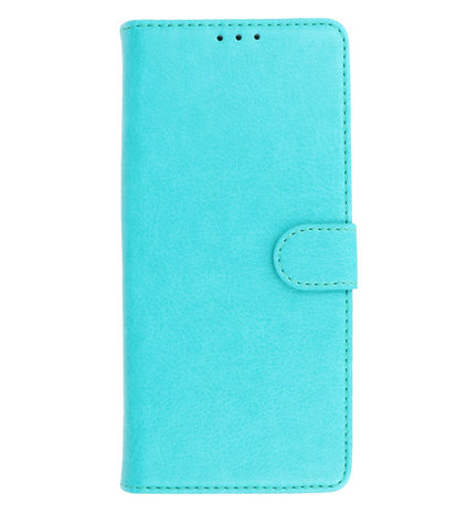 OnePlus Nord 2 5G Hoesje - Book Case Telefoonhoesje - Kaarthouder Portemonnee Hoesje - Wallet Case - Groen