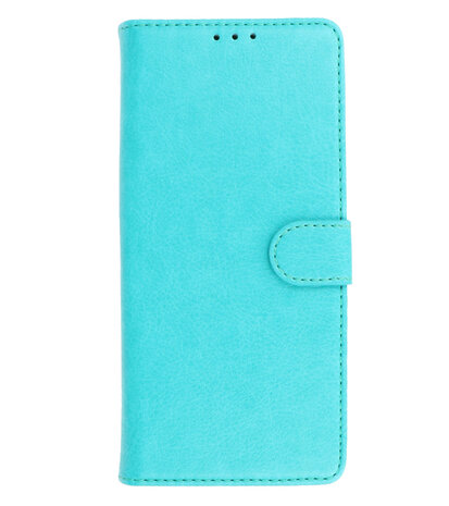Motorola Moto Edge 2021 Hoesje - Book Case Telefoonhoesje - Kaarthouder Portemonnee Hoesje - Wallet Case - Groen
