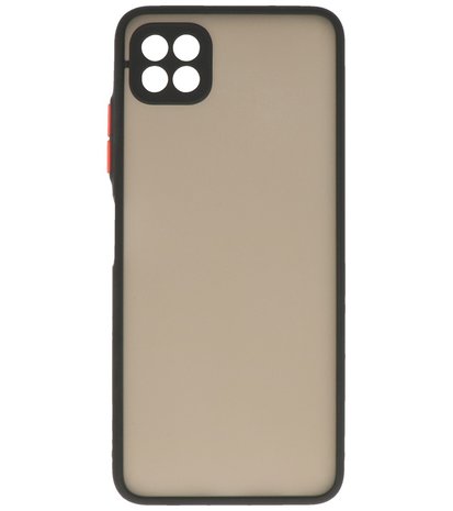 Samsung Galaxy A22 5G Hoesje - Back Cover Telefoonhoesje - Zwart