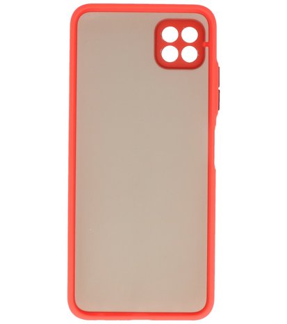 Samsung Galaxy A22 5G Hoesje - Back Cover Telefoonhoesje - Rood