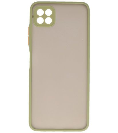 Samsung Galaxy A22 5G Hoesje - Back Cover Telefoonhoesje - Groen