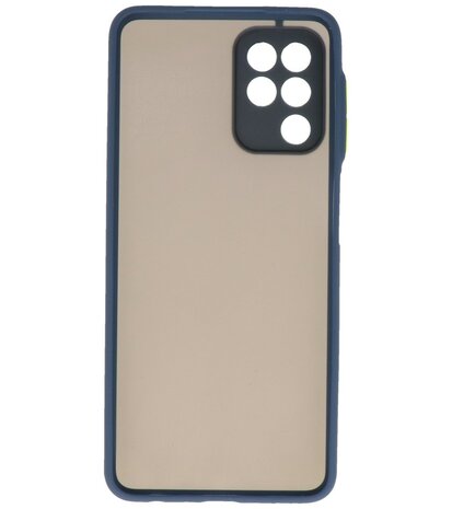 Samsung Galaxy A22 4G Hoesje - Back Cover Telefoonhoesje - Blauw