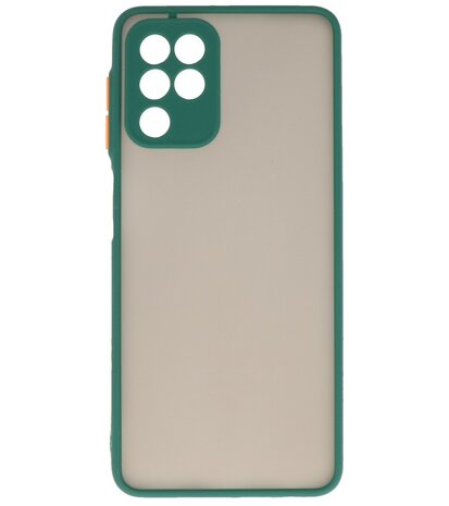 Samsung Galaxy A22 4G Hoesje - Back Cover Telefoonhoesje - Donker Groen