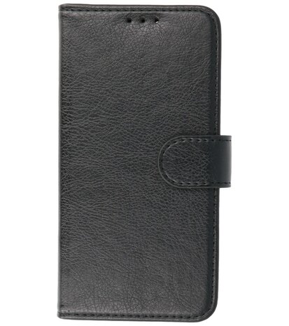 iPhone 13 Hoesje - Book Case Telefoonhoesje - Kaarthouder Portemonnee Hoesje - Wallet Case - Zwart