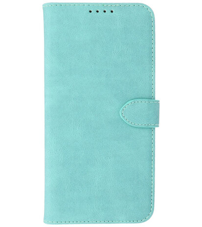 Samsung Galaxy A22 4G Hoesje Portemonnee Book Case - Turquoise