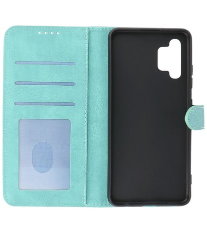 Samsung Galaxy A32 4G Hoesje Portemonnee Book Case - Turquoise