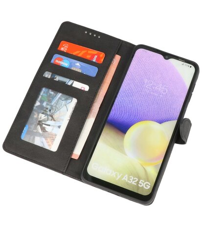 Samsung Galaxy A32 5G Hoesje Portemonnee Book Case - Zwart