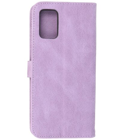 Samsung Galaxy A02s / A03s Hoesje Portemonnee Book Case - Paars