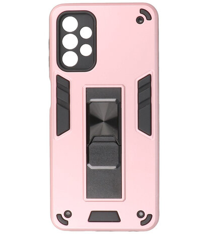 Tough Armor Hardcase Met Standfunctie Hoesje voor Samsung Galaxy A32 5G - Roze