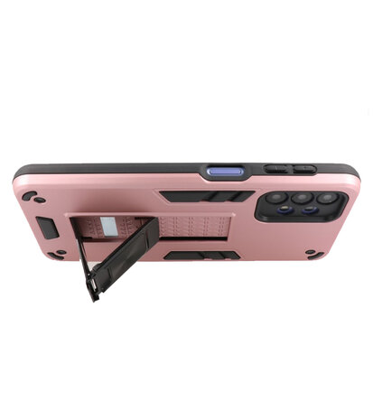 Tough Armor Hardcase Met Standfunctie Hoesje voor Samsung Galaxy A32 5G - Roze