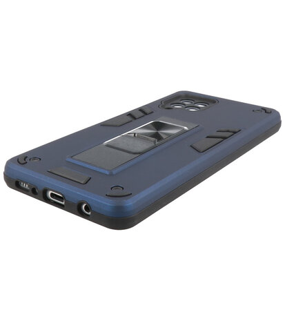 Tough Armor Hardcase Met Standfunctie Hoesje voor Samsung Galaxy A42 5G - Navy