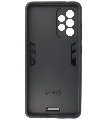 Tough Armor Hardcase Met Standfunctie Hoesje voor Samsung Galaxy A52 - A52 5G - Roze