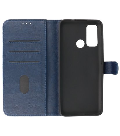 Motorola Moto G60 Hoesje Book Case Telefoonhoesje - Navy