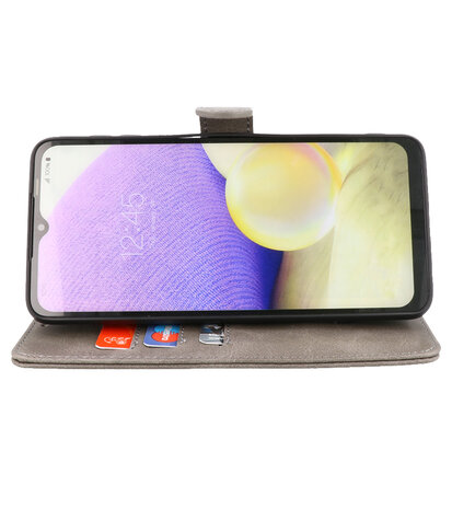 Motorola Moto G60s Hoesje Book Case Telefoonhoesje - Grijs