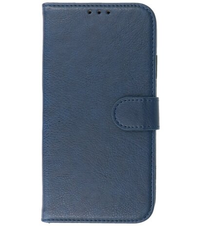 iPhone 11 Hoesje Book Case Telefoonhoesje - Navy