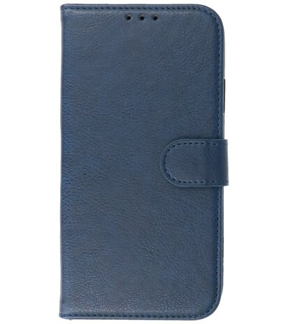 iPhone 11 Hoesje Book Case Telefoonhoesje - Navy