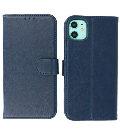 iPhone 11 Pro Hoesje - Book Case Telefoonhoesje - Navy