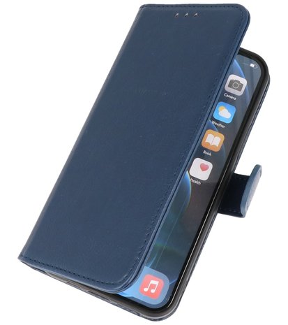 Bestcases Booktype Telefoonhoesje voor iPhone 12 Mini Navy