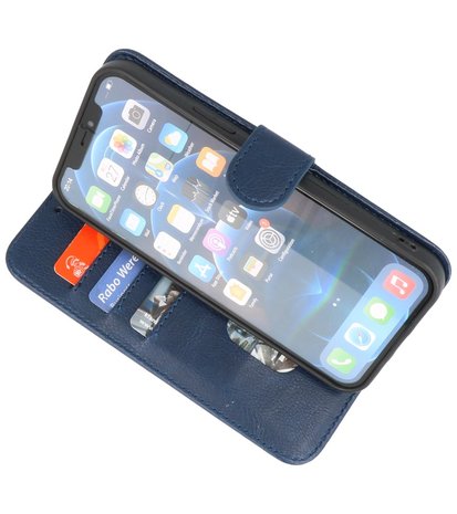 Bestcases Booktype Telefoonhoesje voor iPhone 12 Mini Navy