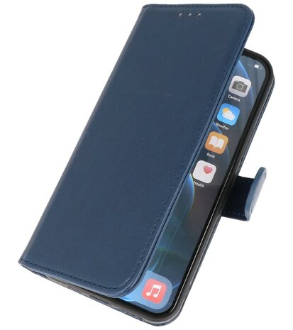 Bestcases Booktype Telefoonhoesje voor iPhone 12 Pro Max Navy