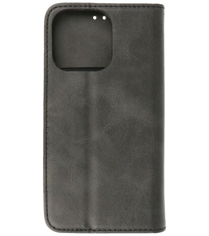 iPhone 13 Pro Hoesje Folio Book Case - Booktype Telefoonhoesje - Zwart