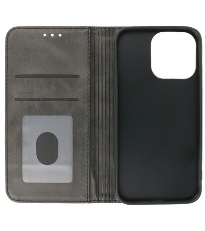 iPhone 13 Pro Hoesje Folio Book Case - Booktype Telefoonhoesje - Zwart