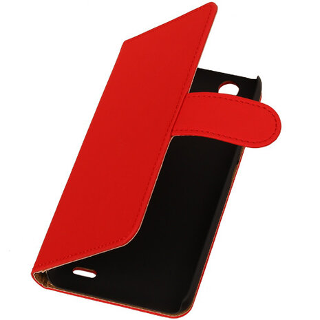 Rood Huawei Ascend G630 Book/Wallet Case/Cover