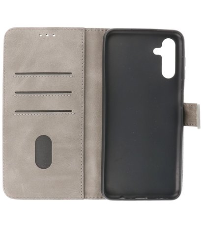 Booktype Hoesje Wallet Case Telefoonhoesje voor Samsung Galaxy A13 5G - Grijs