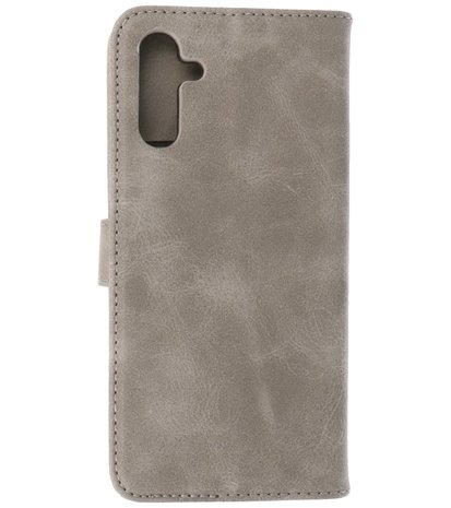 Booktype Hoesje Wallet Case Telefoonhoesje voor Samsung Galaxy A13 5G - Grijs