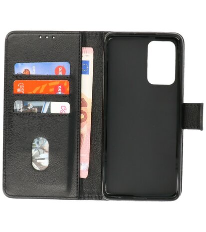 Booktype Hoesje Wallet Case Telefoonhoesje voor Samsung Galaxy A33 5G - Zwart