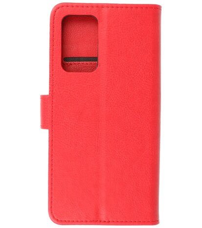 Booktype Hoesje Wallet Case Telefoonhoesje voor Samsung Galaxy A33 5G - Rood