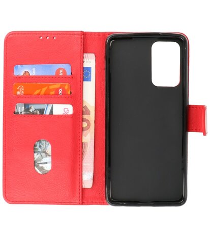 Booktype Hoesje Wallet Case Telefoonhoesje voor Samsung Galaxy A33 5G - Rood