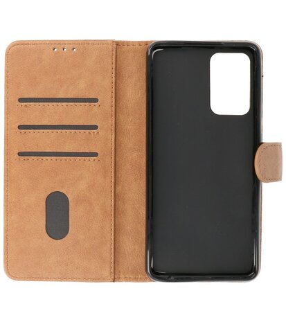Booktype Hoesje Wallet Case Telefoonhoesje voor Samsung Galaxy A33 5G - Bruin