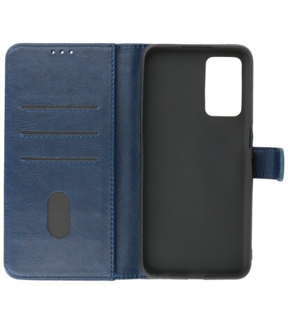 Booktype Hoesje Wallet Case Telefoonhoesje voor Samsung Galaxy A33 5G - Navy