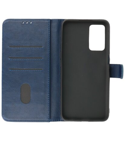 Booktype Hoesje Wallet Case Telefoonhoesje voor Samsung Galaxy A73 5G - Navy