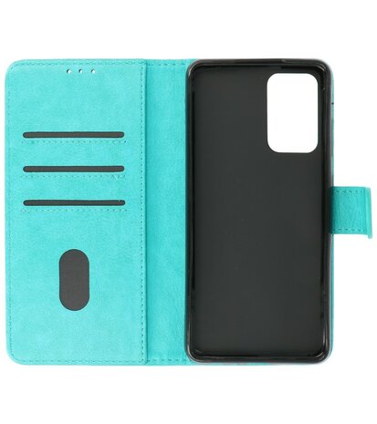 Booktype Hoesje Wallet Case Telefoonhoesje voor Samsung Galaxy A73 5G - Groen