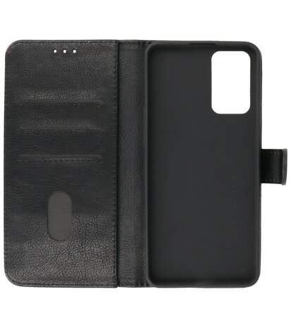 Booktype Hoesje Wallet Case Telefoonhoesje voor Oppo A95 4G & Oppo A74 4G - Zwart