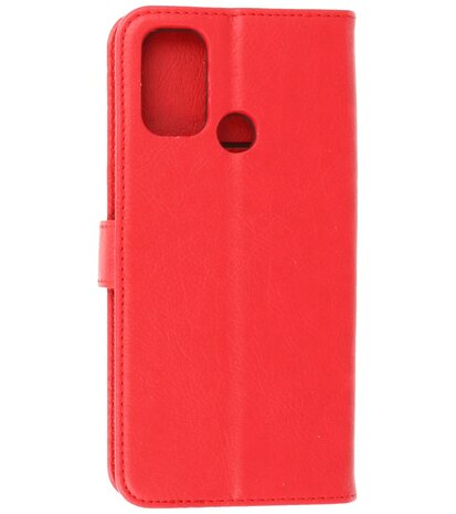 Booktype Hoesje Wallet Case Telefoonhoesje voor Oppo A53s 4G & Oppo A53 - Rood