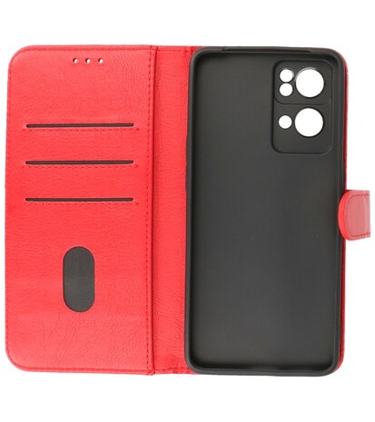 Booktype Hoesje Wallet Case Telefoonhoesje voor Oppo Reno 7 Pro 5G - Rood