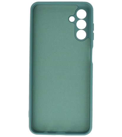 2.0mm Dikke Fashion Telefoonhoesje - Siliconen Hoesje voor Samsung Galaxy A13 5G - Donker Groen