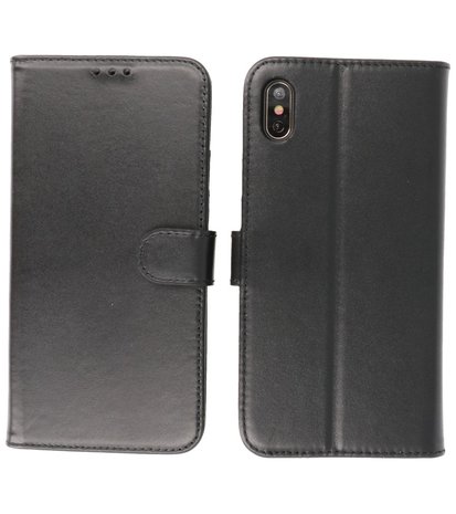 iPhone Xs Max echt lederen hoesje wallet cases