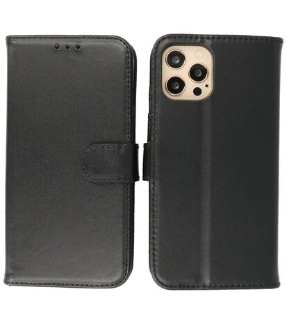iPhone 12 Pro Max echt lederen hoesje wallet cases