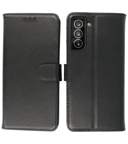 samsung galaxy S21 echt lederen hoesje wallet cases