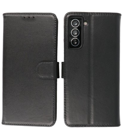 samsung galaxy s21 fe echt lederen hoesje wallet cases