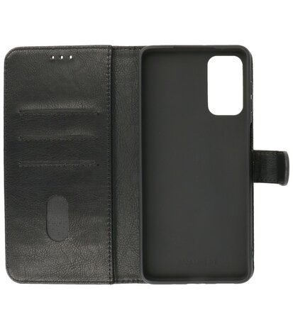 Booktype Hoesje Wallet Case Telefoonhoesje voor Samsung Galaxy M52 5G - Zwart